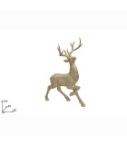 Reindeer Gold Glitter - 118cm Reindeer Gold Glitter - 118cm