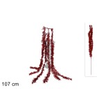 Decorative Hanging Branch - Pendora - Red - H107cm