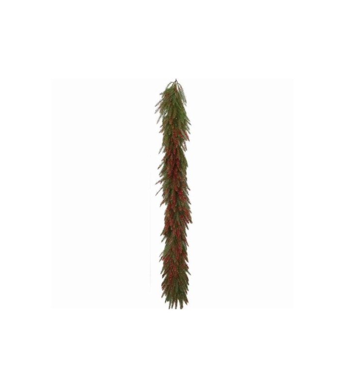 Τεχνητή Γιρλάντα Glitter Κόκκινο - 180cm Τεχνητή Γιρλάντα Glitter Κόκκινο - 180cm
