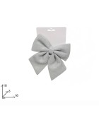 Διακοσμητικός Φιόγκος Glitter Ασημί - 16cm Διακοσμητικός Φιόγκος Glitter Ασημί - 16cm