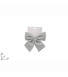 Decorative Glitter Bow - Silver - 22cm Decorative Glitter Bow - Silver - 22cm