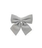 Decorative Glitter Bow - Silver - 22cm Decorative Glitter Bow - Silver - 22cm
