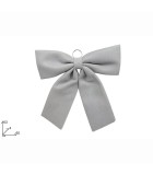 Διακοσμητικός Φιόγκος Glitter Ασημί - 60cm Διακοσμητικός Φιόγκος Glitter Ασημί - 60cm