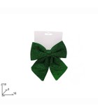 Διακοσμητικός Φιόγκος Glitter Πράσινο - 16cm Διακοσμητικός Φιόγκος Glitter Πράσινο - 16cm