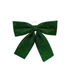 Decorative Glitter Bow - Green - 60cm Decorative Glitter Bow - Green - 60cm