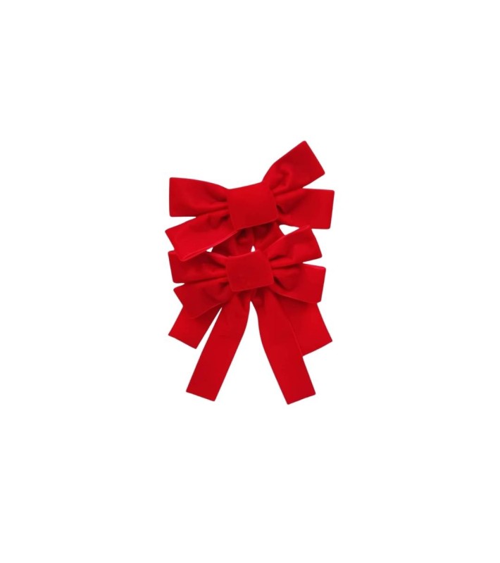 Decorative Velvet Bows - Red - 3 Designs Decorative Velvet Bows - Red - 3 Designs