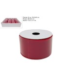 Christmas Decorative Ribbon - Red - 9x34xH35cm.