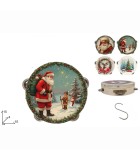 Christmas Tambourine Ornament  - 4 Designs - 15cm
