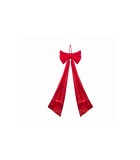 Decorative Velvet Bow - Red - 30x100cm Decorative Velvet Bow - Red - 30x100cm