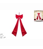 Decorative Velvet Bow - Red - 62x200cm Decorative Velvet Bow - Red - 62x200cm