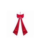 Decorative Velvet Bow - Red - 85x270cm