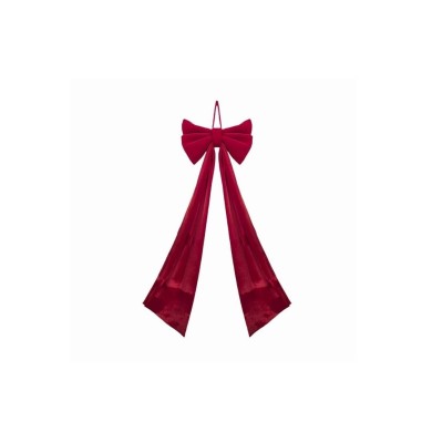 Decorative Velvet Bow - Bordeaux - 48x150cm Decorative Velvet Bow - Bordeaux - 48x150cm