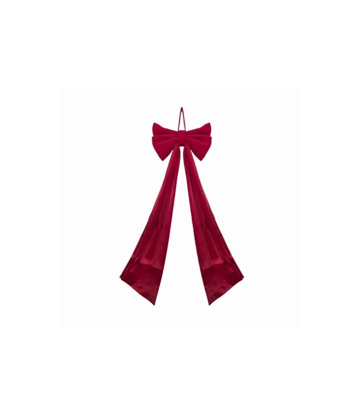Decorative Velvet Bow - Bordeaux - 48x150cm Decorative Velvet Bow - Bordeaux - 48x150cm