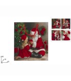 Christmas Gift Bag - Red Velvet Design - 42x48x16cm - 4 Designs Christmas Gift Bag - Red Velvet Design - 42x48x16cm - 4 Designs