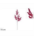 Artificial Velvet Berry Stem - Bordeaux - 72cm Artificial Velvet Berry Stem - Bordeaux - 72cm