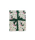 Christmas Cotton Tablecloth - Green Decor - 120x240cm Christmas Cotton Tablecloth - Green Decor - 120x240cm