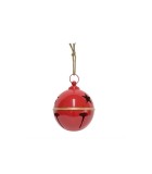 Metal Bell Decoration - Red - 20cm