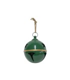 Metal Bell Decoration - Green - 20cm Metal Bell Decoration - Green - 20cm