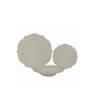 Porcelain Dinner Set Gold Rim - 18pcs