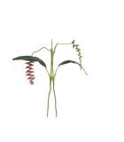 Artificial Flower - Green/Purple - 136cm